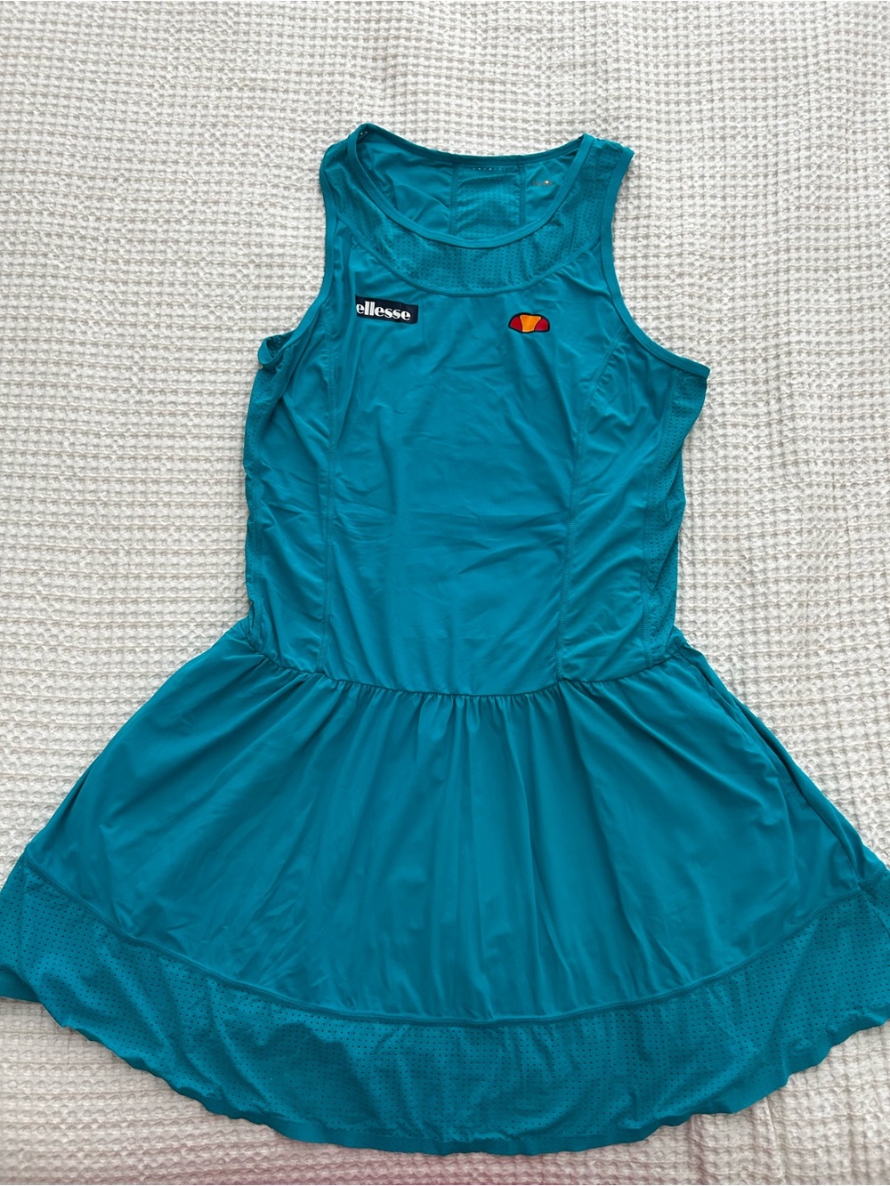Ellesse Teal Sleeveless Tennis Dress